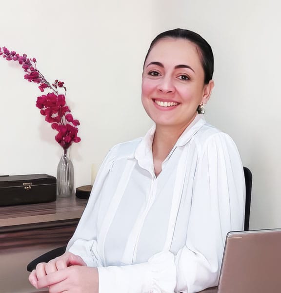 A Professora Katarine Jordão