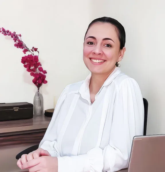 A Professora Katarine Jordão